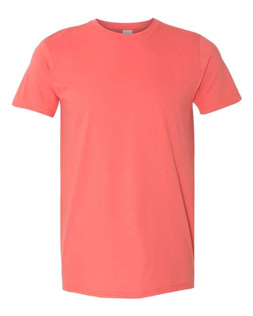 Gildan 64000 — Coral Silk — front