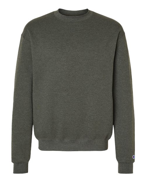 Champion S600 — Dark Green Heather — front