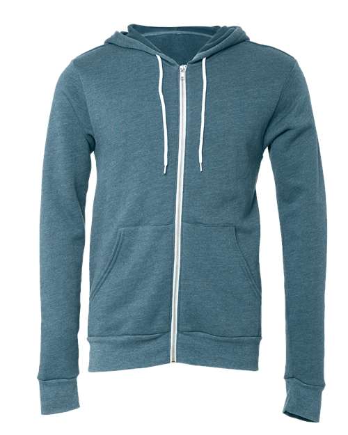 Bella + Canvas 3739 — Heather Deep Teal
