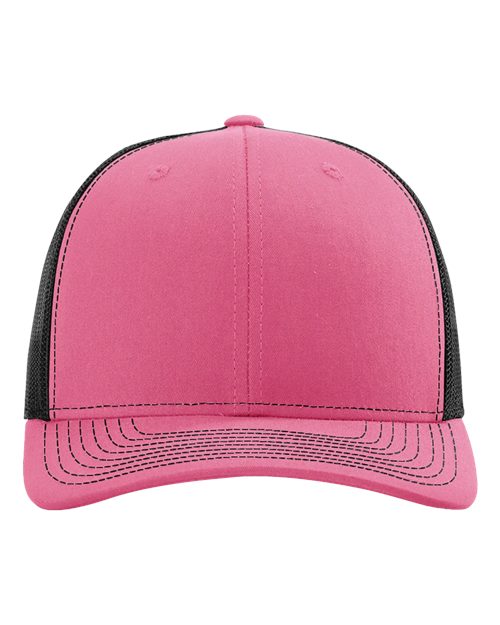 Richardson 112 — Hot Pink Black — front