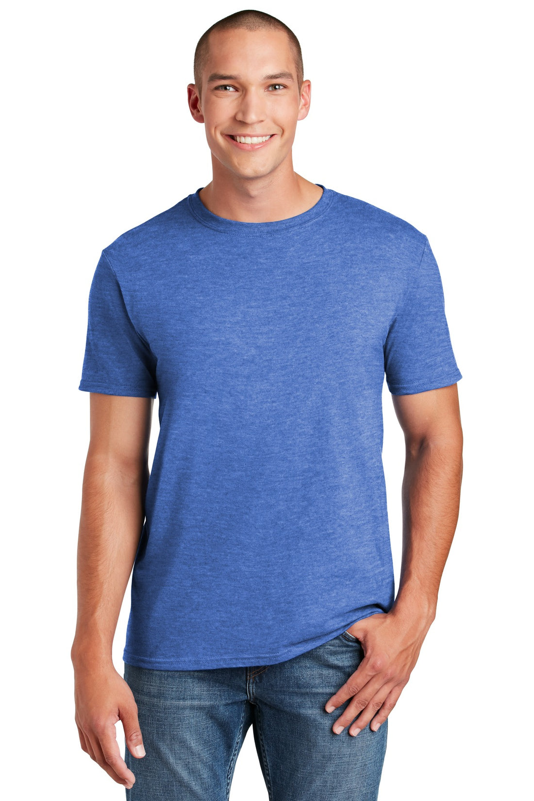Gildan 64000 — Heather Royal
