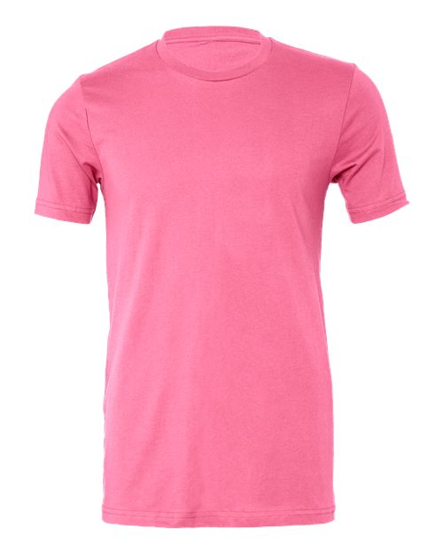 BELLA + CANVAS 3001 — Charity Pink — front