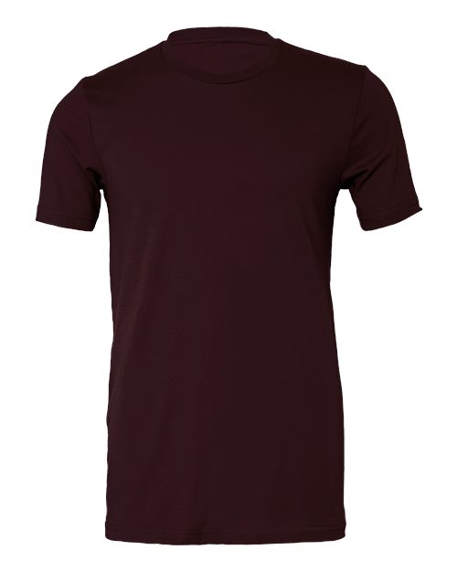 BELLA + CANVAS 3001 — Oxblood Black — front