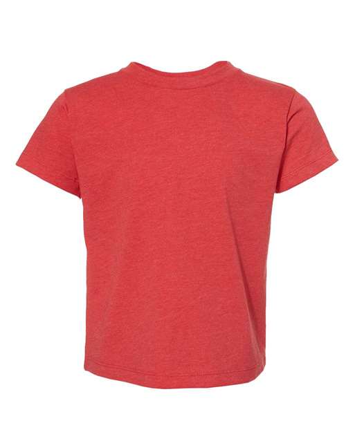 BELLA + CANVAS 3001T — Heather Red — front