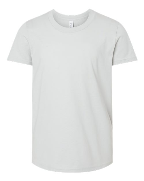 BELLA + CANVAS 3001Y — Silver — front