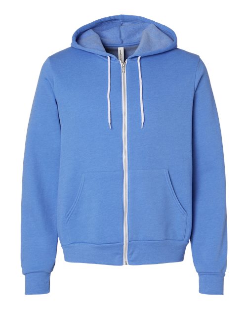BELLA + CANVAS 3739 — Heather Columbia Blue — front