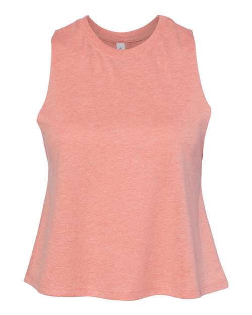 BELLA + CANVAS 6682 — Heather Sunset — front