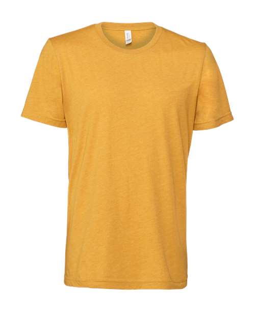 BELLA + CANVAS 3001CVC — Heather Mustard — front