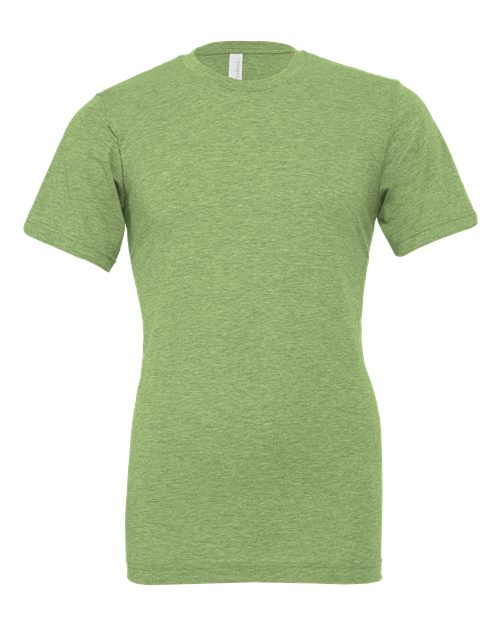 BELLA + CANVAS 3001CVC — Heather Green — front