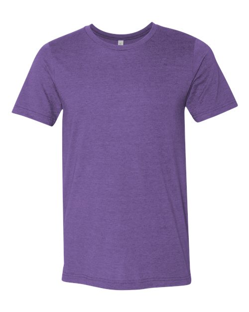 Bella + Canvas 3001CVC — Heather Team Purple