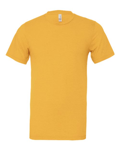 BELLA + CANVAS 3001CVC — Heather Yellow Gold — front