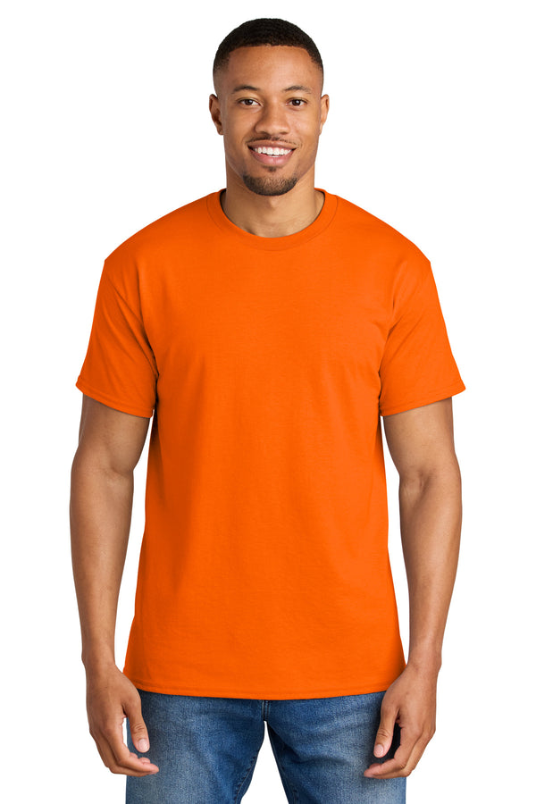 Gildan 8000 — S. Orange — front