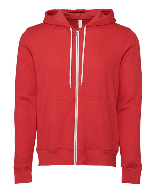 BELLA + CANVAS 3739 — Heather Red — front