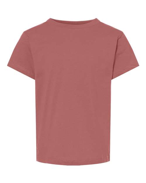 BELLA + CANVAS 3001T — Heather Mauve — front