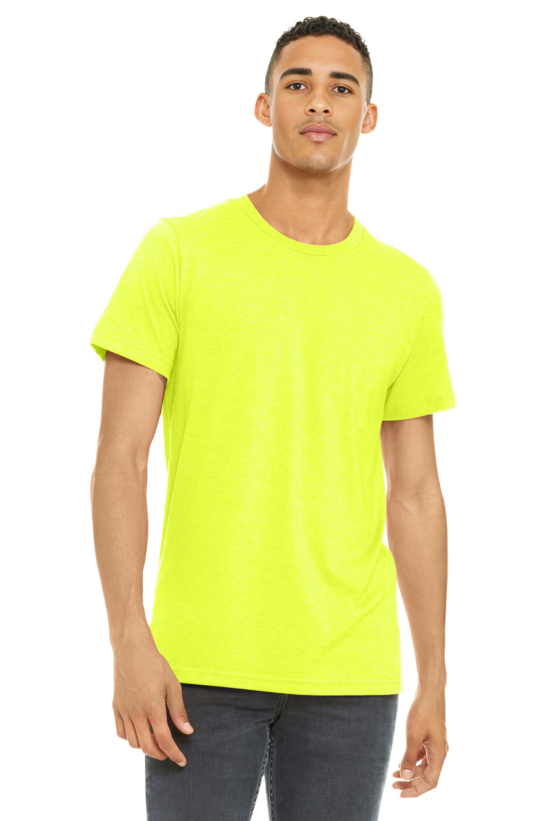 Bella + Canvas 3001CVC — Neon Yellow