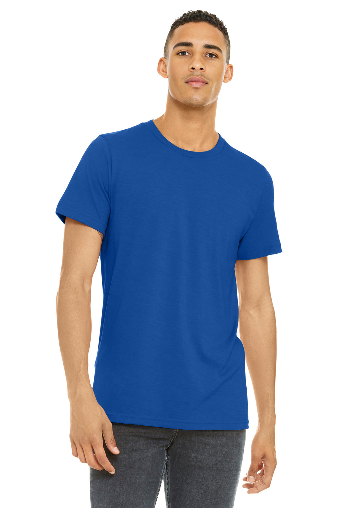 Bella + Canvas 3001CVC — Solid True Royal Blend