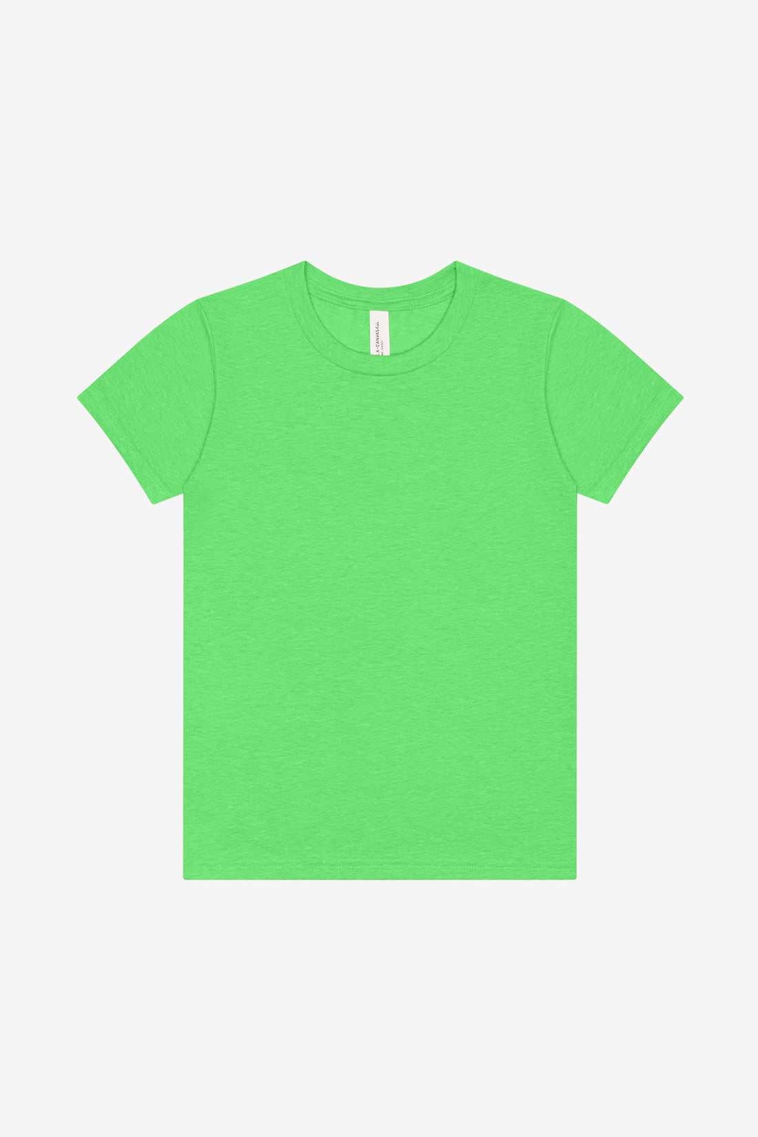 Bella + Canvas 3001YCVC — Neon Green