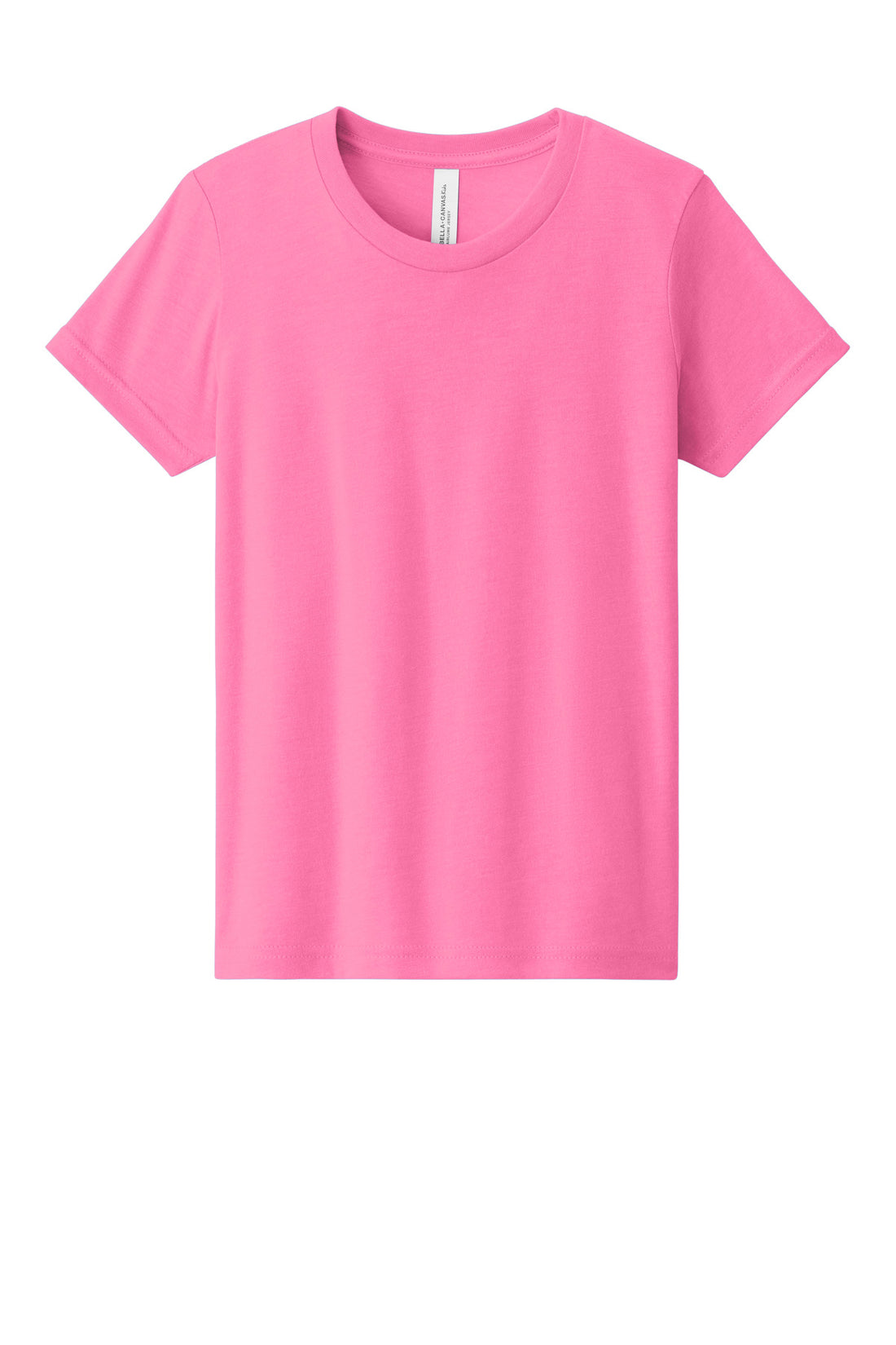 Bella + Canvas 3001YCVC — Neon Pink