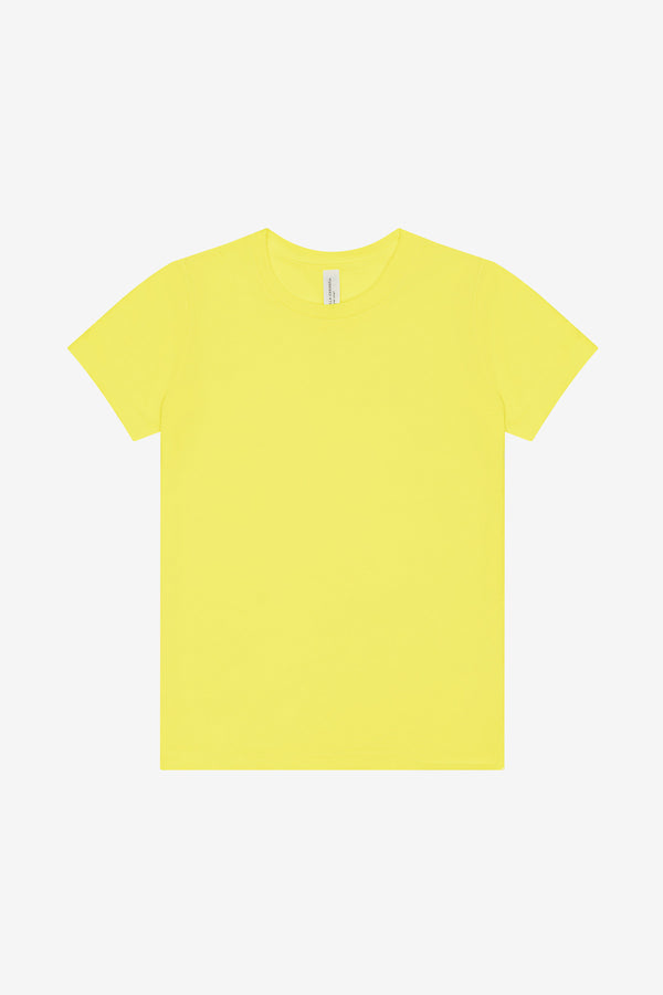 Bella + Canvas 3001YCVC — Neon Yellow — front