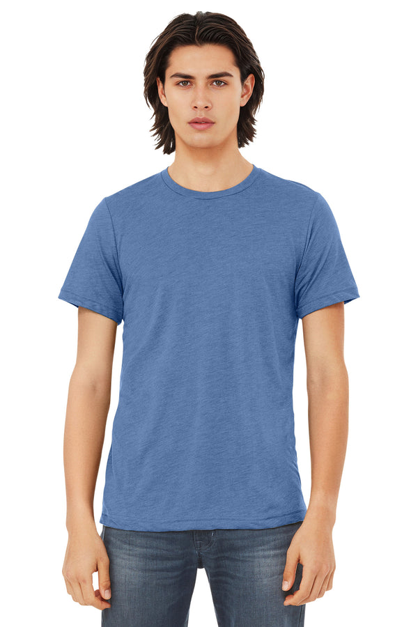 Bella + Canvas 3413 — Blue Triblend — front