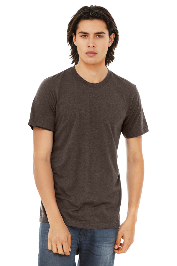 Bella + Canvas 3413 — Brown Triblend — front