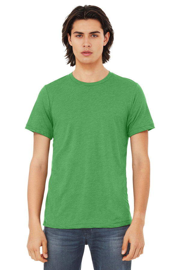 Bella + Canvas 3413 — Green Triblend — front