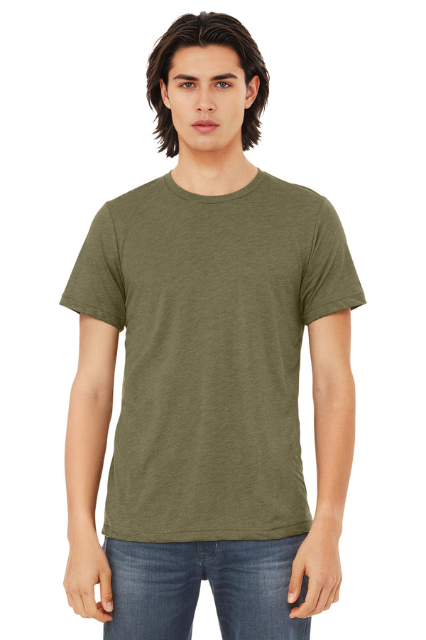 Bella + Canvas 3413 — Olive Triblend — front