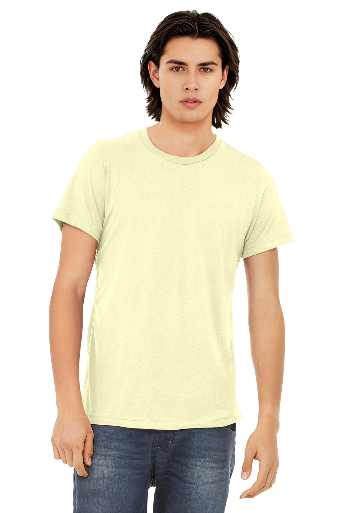 Bella + Canvas 3413 — Pale Yellow Triblend