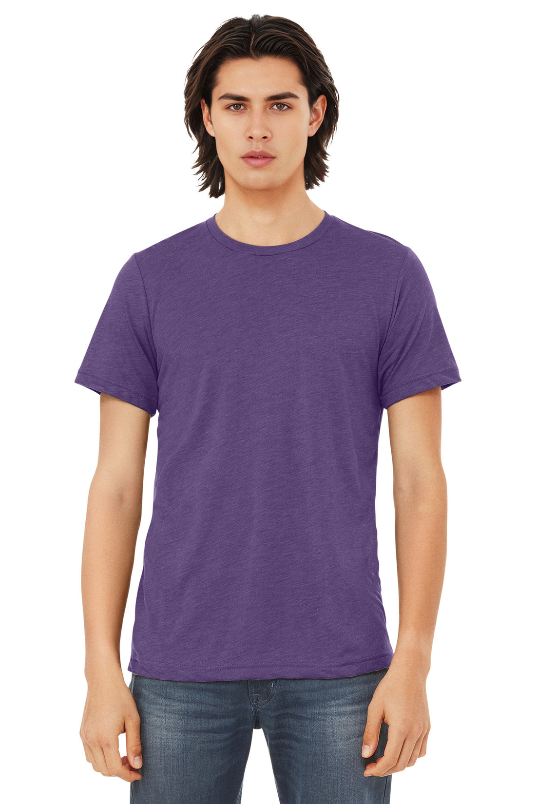 Bella + Canvas 3413 — Purple Triblend