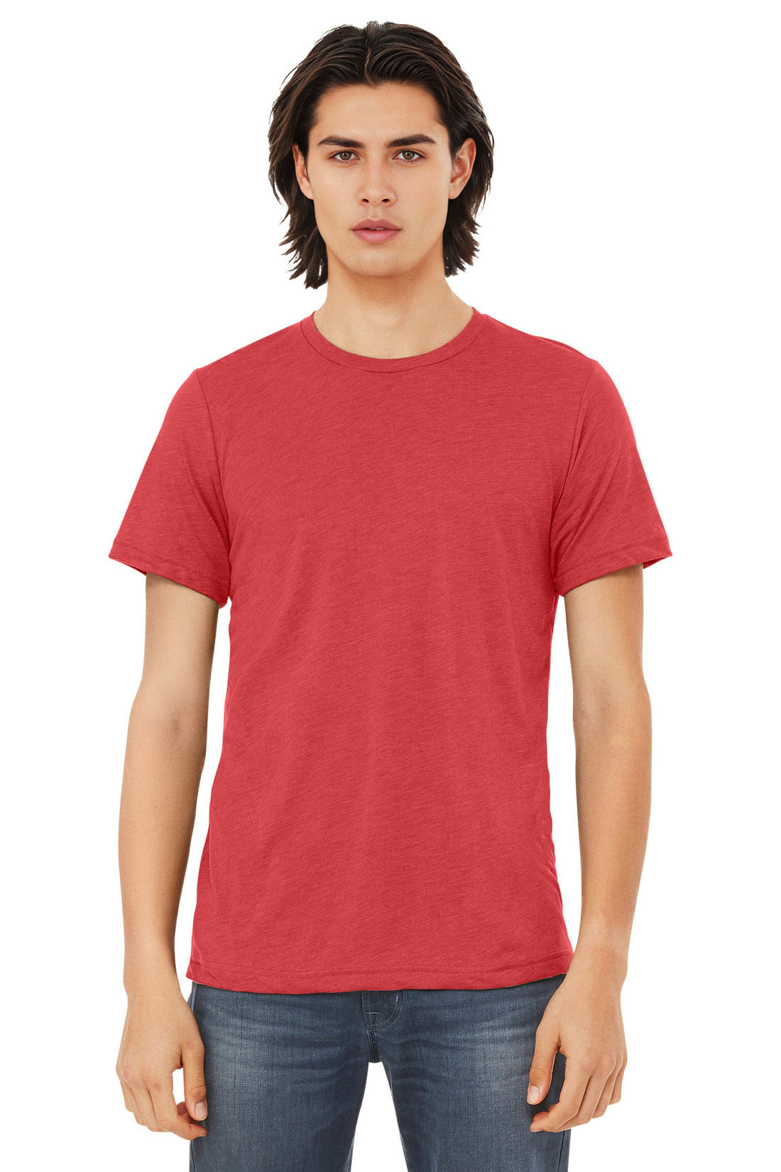 Bella + Canvas 3413 — Red Triblend