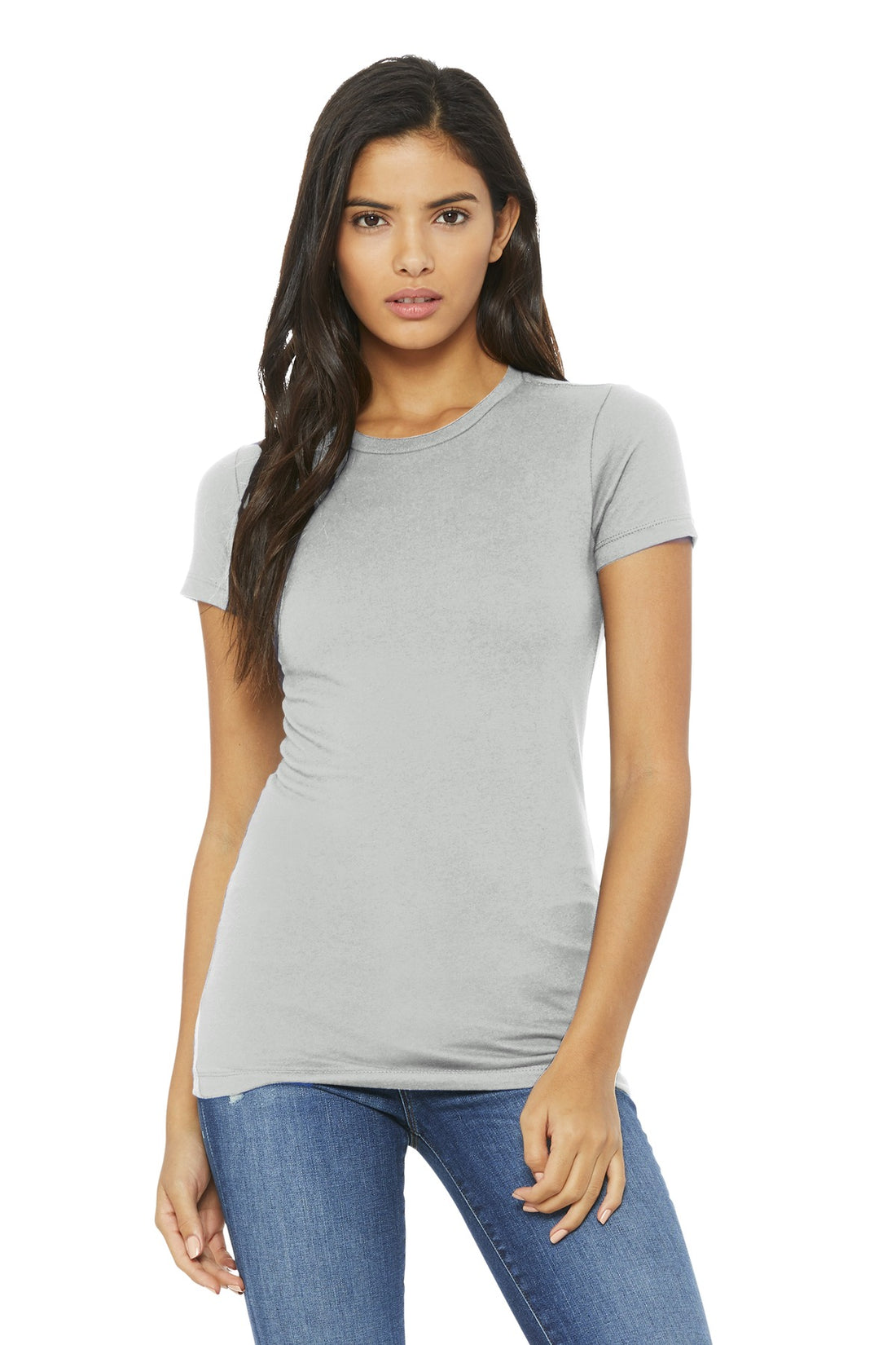 Bella + Canvas 6004 — Silver