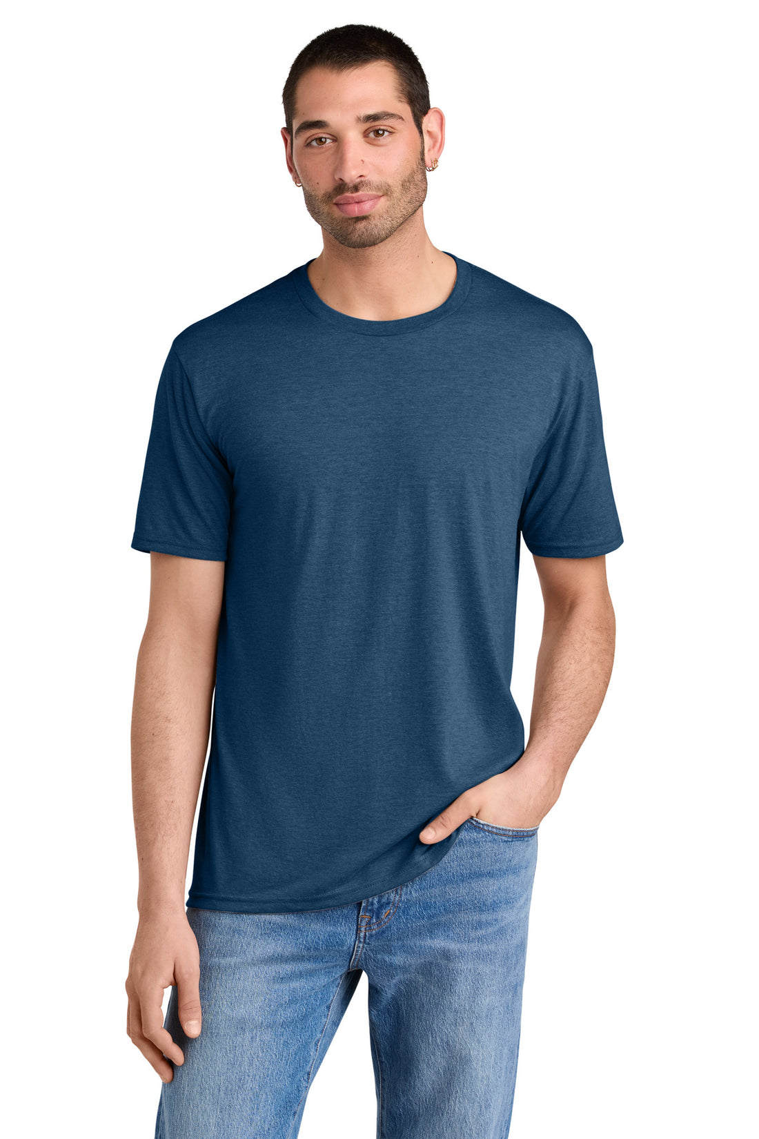 District DM130 — Heathered Neptune Blue