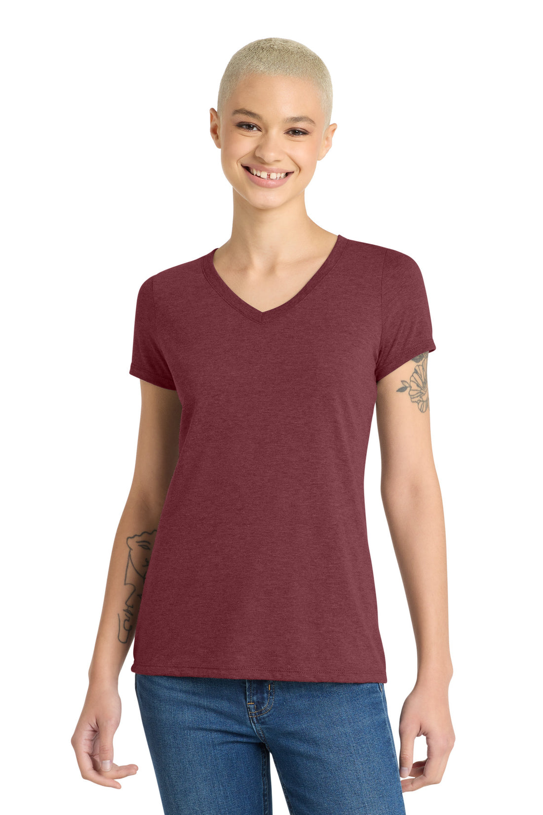 District DM1350L — Maroon Frost