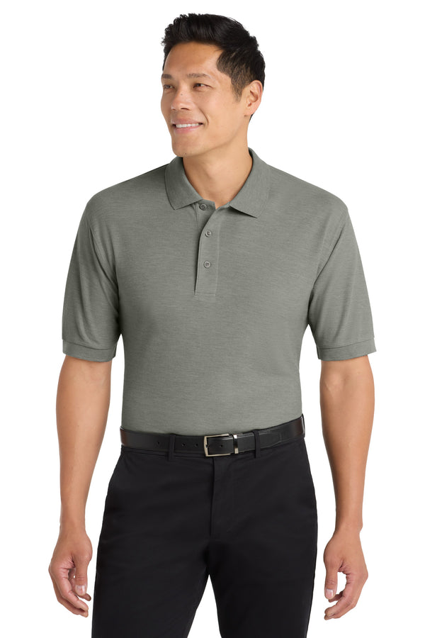 Port Authority K500 — Cool Grey — front