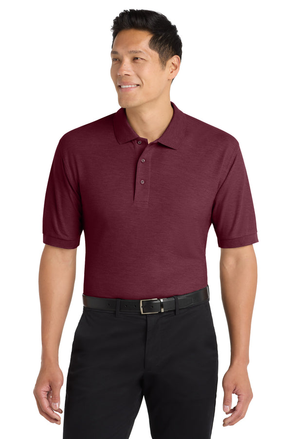 Port Authority K500 — Maroon — front