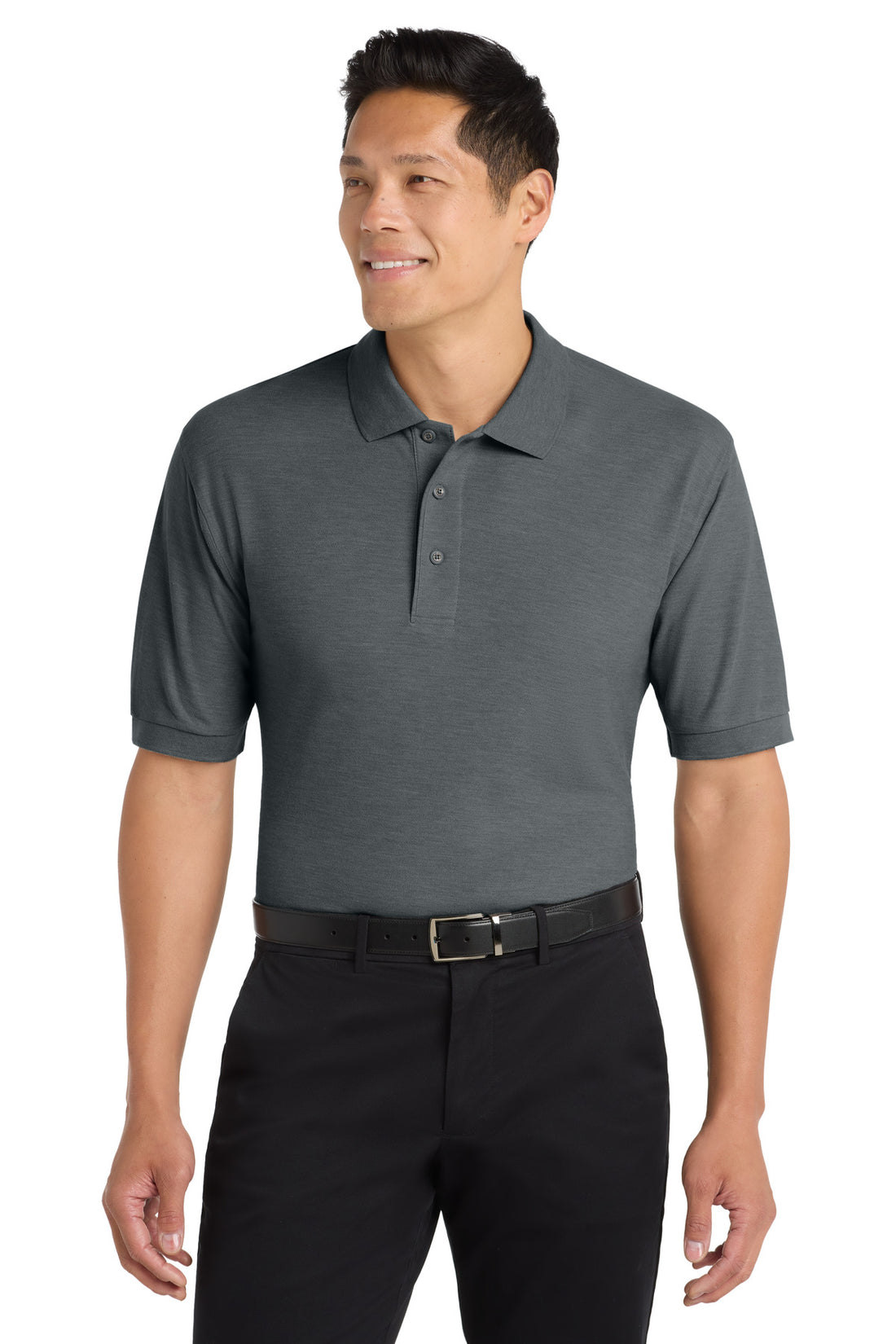 Port Authority K500 — Steel Grey