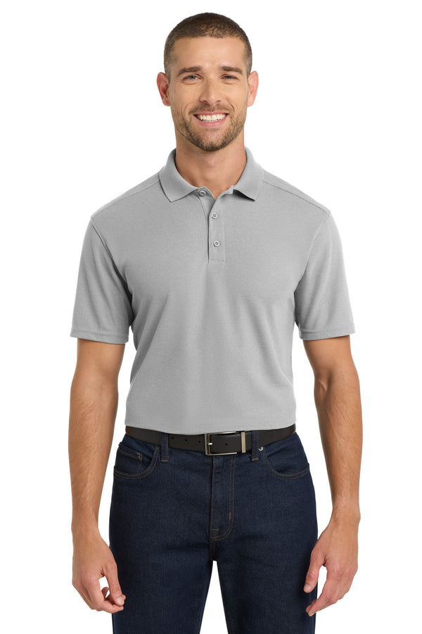 Port Authority K600 — Gusty Grey — front