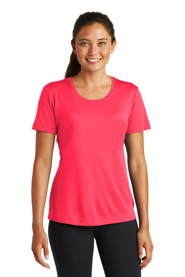 Sport-Tek LST350 — Hot Coral — front