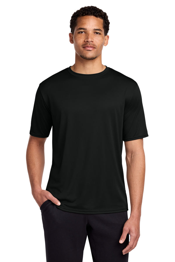 Port & Co PC380 — Jet Black — front