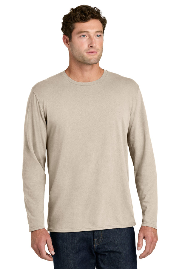 Port & Co PC43LS — Light Sand — front