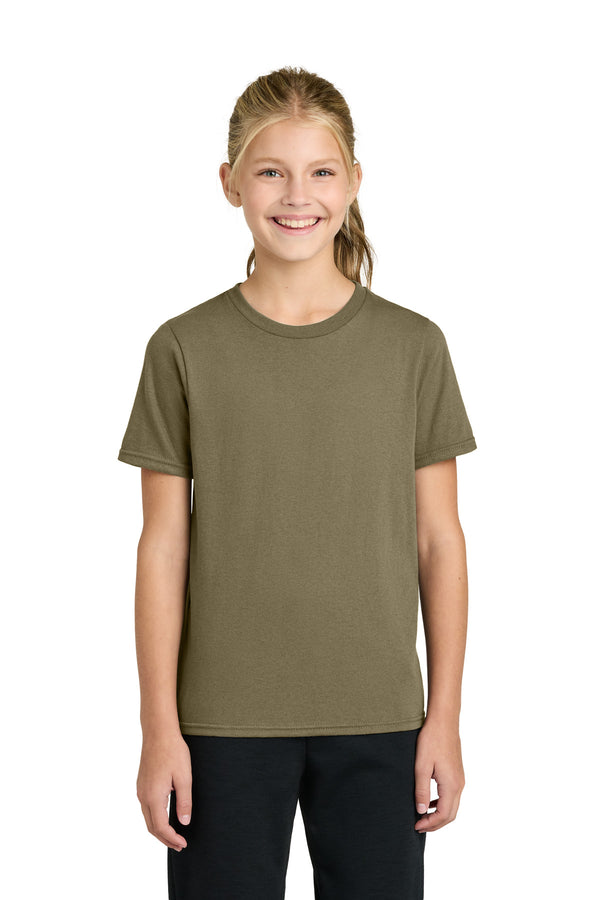 Port & Co PC43Y — Coyote Brown — front