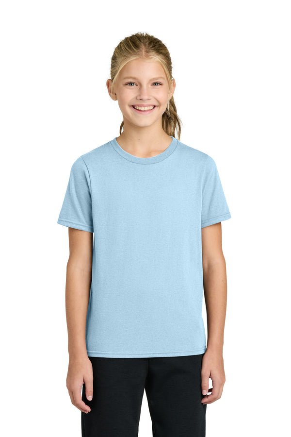 Port & Co PC43Y — Ice Blue — front
