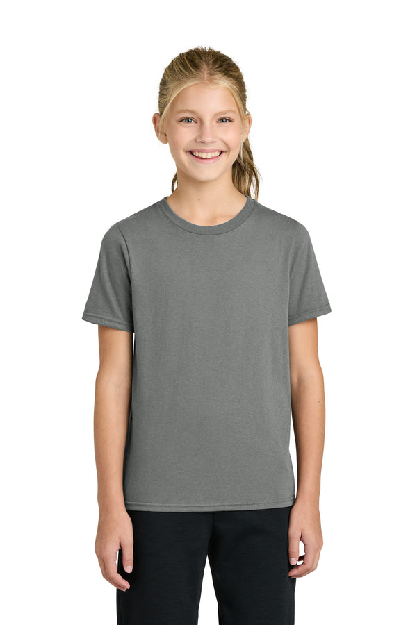 Port & Co PC43Y — Medium Grey — front