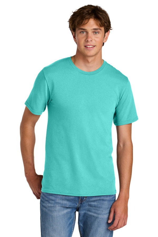 Port & Co PC43 — Aqua — front