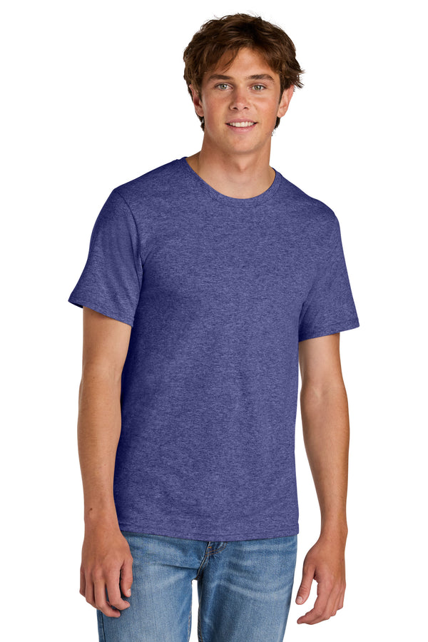 Port & Co PC43 — Heather Purple — front