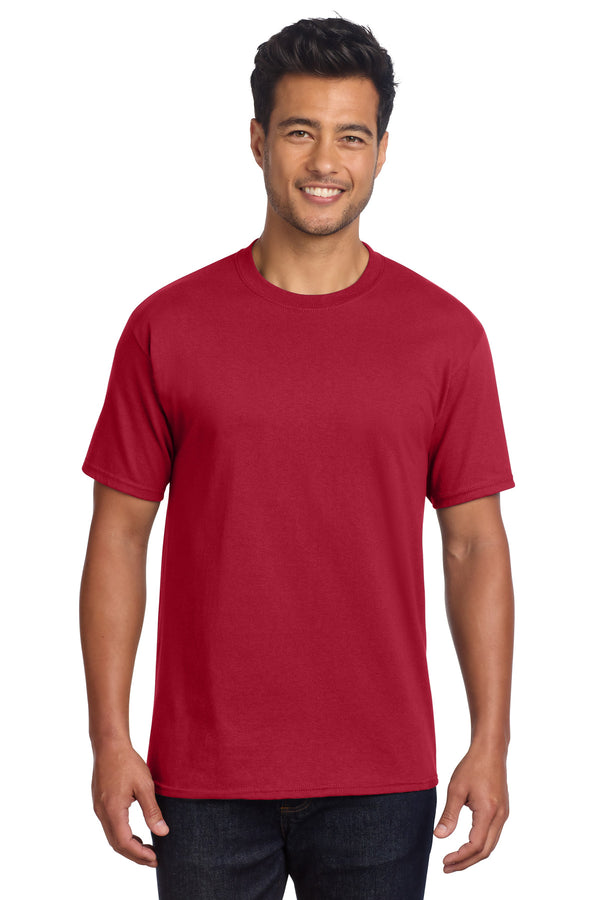 Port & Co PC54DTG — Red — front