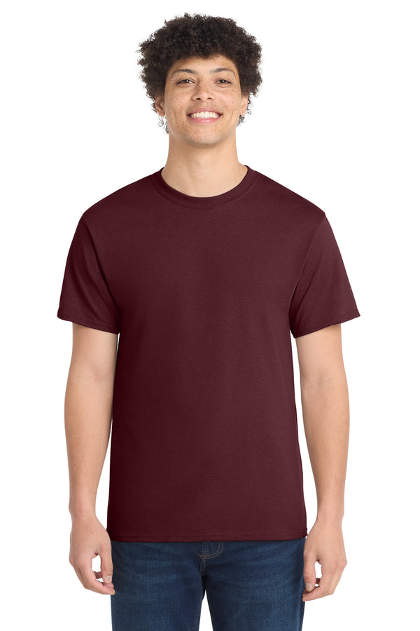 Port & Co PC54T — Athletic Maroon — front