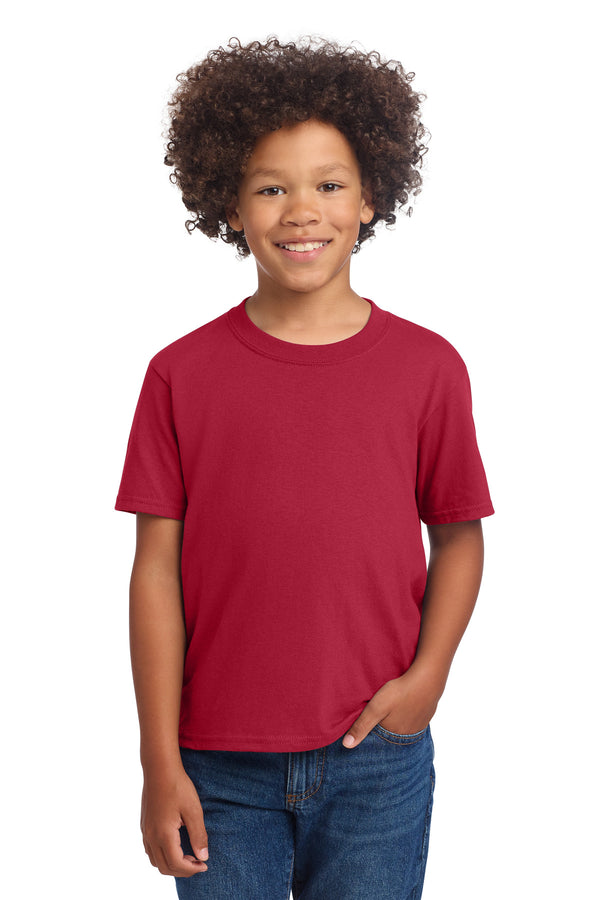 Port & Co PC54YDTG — Red — front
