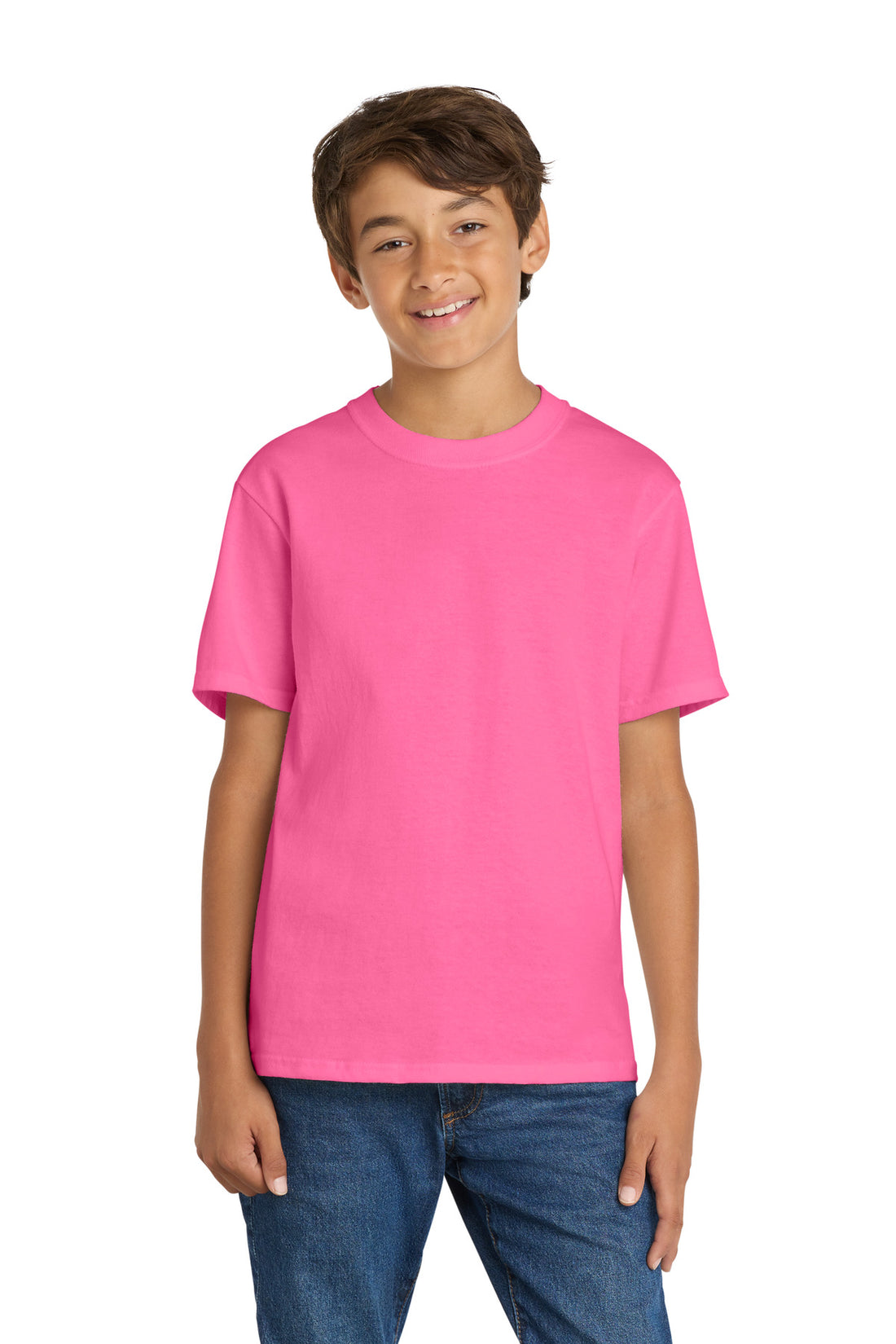 Port & Co PC54Y — Neon Pink