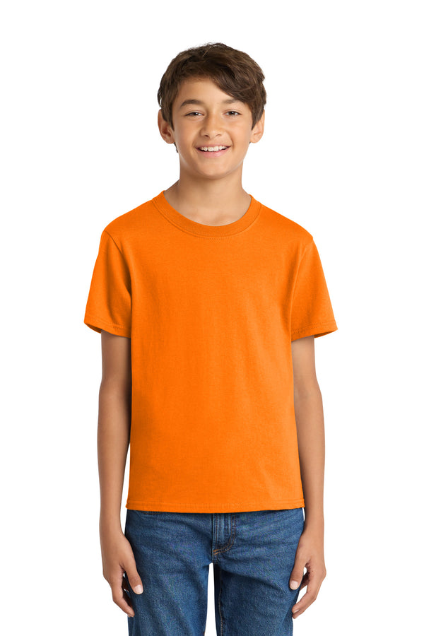 Port & Co PC54Y — Tennessee Orange — front